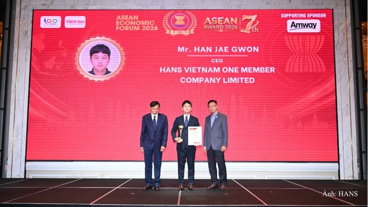 Tổng Giám đốc Han Jae Gwon được trao danh hiệu "Nhà lãnh đạo giỏi 2026"