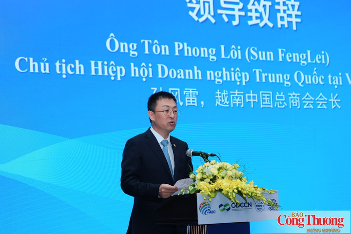 Ông Tôn Phong Lôi (Sun Fenglei), Chủ tịch Phòng Thương mại Trung Quốc tại Việt Nam