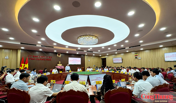 Bộ trưởng Bộ Tài chính Ngô Văn Tuấn làm việc với tỉnh Quảng Ngãi, bàn giải pháp phát huy tiềm năng kinh tế biển, năng lượng và hạ tầng