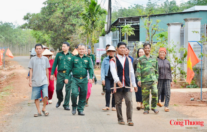 Bình yên xã biên giới Ia Nan được vun đắp từ sự chung sức, đồng lòng của chính quyền, nhân dân.