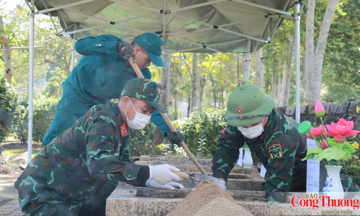 Thành phố Huế hoàn thành lấy mẫu ADN tại 42 nghĩa trang liệt sĩ trên toàn địa bàn.