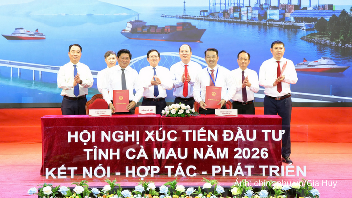 Phó Thủ tướng Hồ Quốc Dũng chứng kiến ký kết Biên bản ghi nhớ giữa UBND tỉnh Cà Mau với nhà đầu tư.