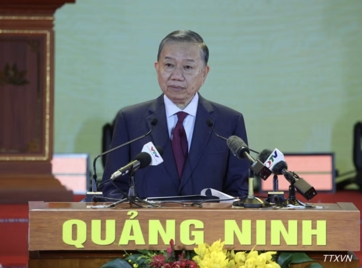 Tổng Bí thư, Chủ tịch nước Tô Lâm phát biểu chỉ đạo. Ảnh: Thống Nhất