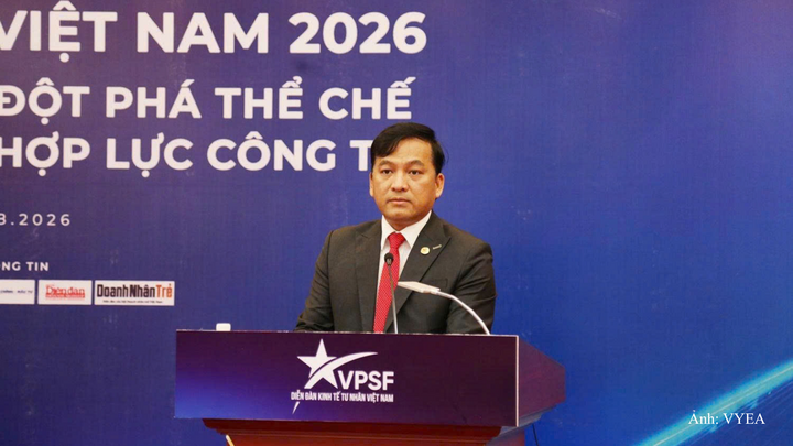 Ông Dương Long Thành - Phó Chủ tịch Hội Doanh nhân trẻ Việt Nam.