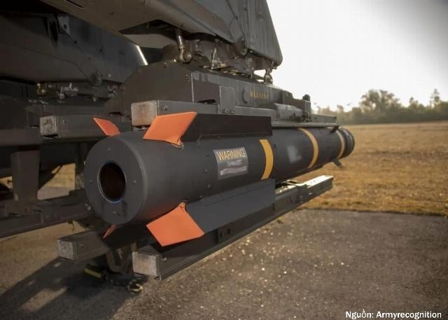 Tên lửa chống tăng AGM-114 Hellfire. Nguồn: Armyrecognition