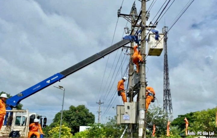 Gia Lai tăng cường kiểm tra, xử lý khiếm khuyết trên lưới điện, bảo đảm cấp điện an toàn dịp Quốc khánh 2/9/2026.