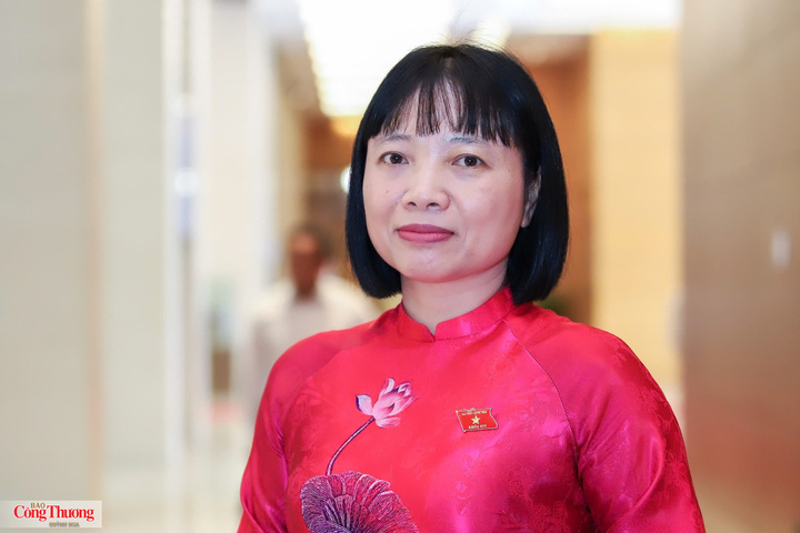 Đại biểu Nguyễn Thị Việt Nga, Phó trưởng Đoàn đại biểu Quốc hội TP. Hải Phòng