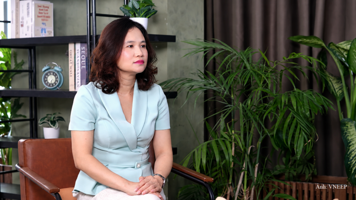 Bà Chu Thị Vân Anh, Phó Chủ tịch kiêm Tổng Thư ký Hiệp hội Bia - Rượu - Nước giải phát Việt Nam.
