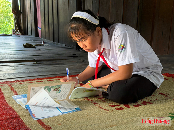 Có trường nội trú, con đường học tập của em H Nghệ Knul bớt gập ghềnh.
