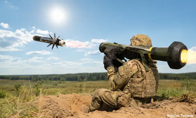 Hệ thống tên lửa chống tăng Javelin. Nguồn: Topwar