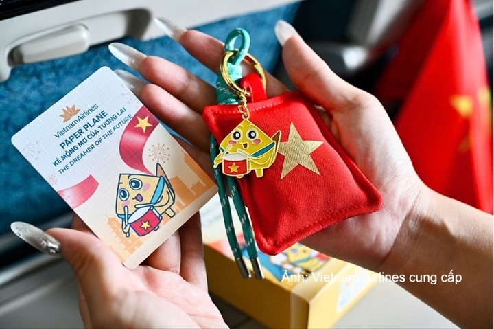 Giai điệu mừng Quốc khánh vang lên trên chuyến bay Vietnam Airlines - 21