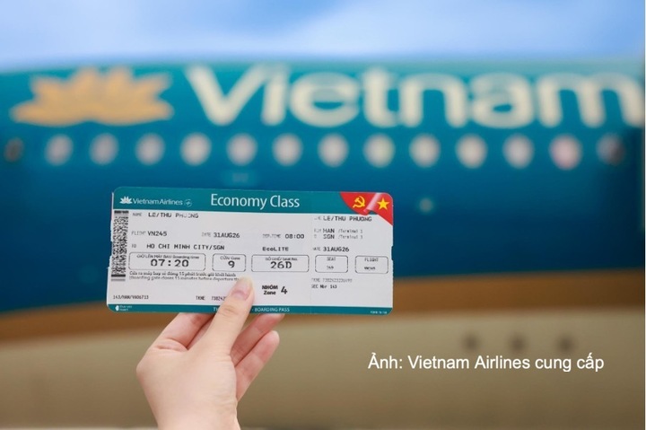 Giai điệu mừng Quốc khánh vang lên trên chuyến bay Vietnam Airlines - 5