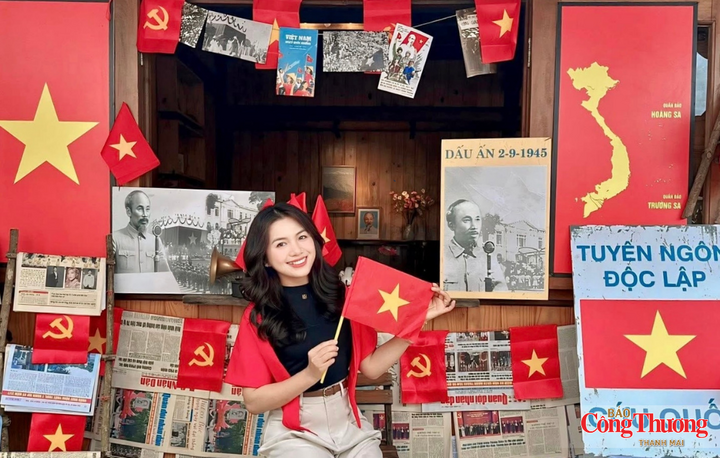 Cờ Tổ quốc, pano, áp phích được trang hoàng rực rỡ, tạo nên diện mạo tươi mới trong những ngày cả nước hướng về ngày lễ trọng đại.