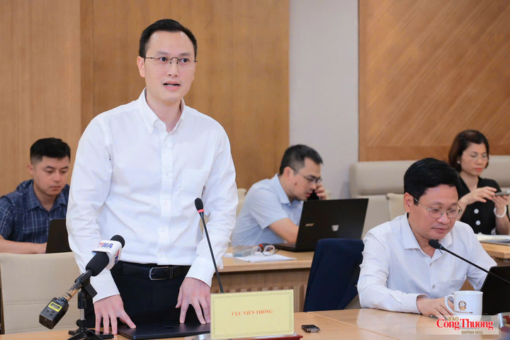 Ông Nguyễn Anh Cương, Phó Cục trưởng Cục Viễn thông.