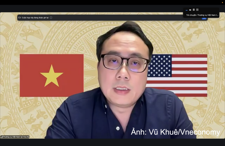 Ông Đỗ Ngọc Hưng, Trưởng cơ quan Thương vụ Việt Nam tại Hoa Kỳ.