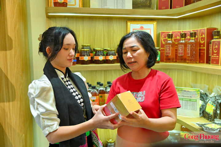 Quảng bá nông sản vùng dân tộc thiểu số và miền núi đến người tiêu dùng.