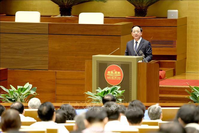 Đồng chí Trịnh Văn Quyết, Ủy viên Bộ Chính trị, Bí thư Trung ương Đảng, Trưởng Ban Tuyên giáo Trung ương quán triệt Chuyên đề tại hội nghị. Ảnh: Phương Hoa/TTXVN