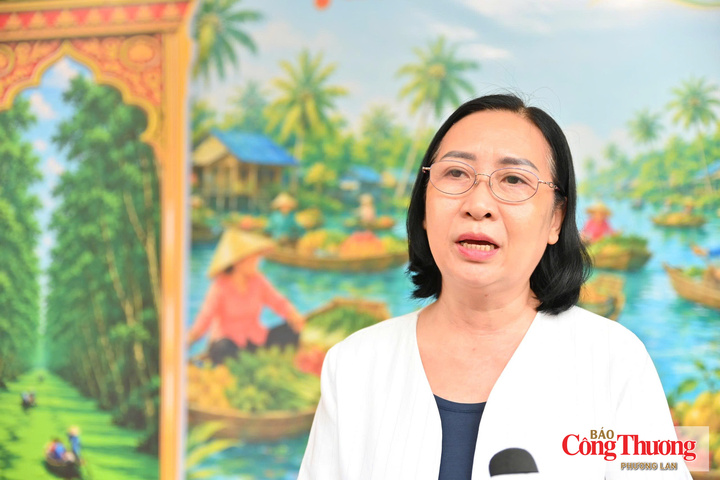 Bà Nguyễn Duy Linh Thảo - Phó Giám đốc Sở Công Thương An Giang