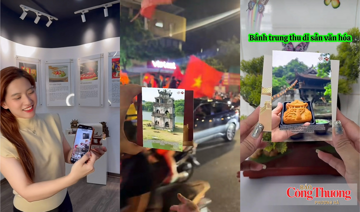Bánh Trung thu ẩn chứa video giới thiệu các công trình lịch sử trở thành xu hướng của giới trẻ trên TikTok.
