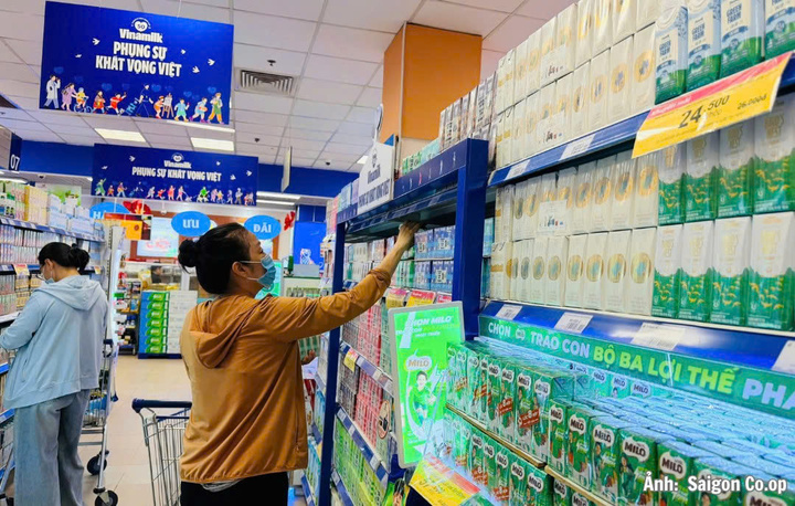 Đa dạng sữa với mức giá tốt nhất tại hệ thống siêu thị của Saigon Co.op.