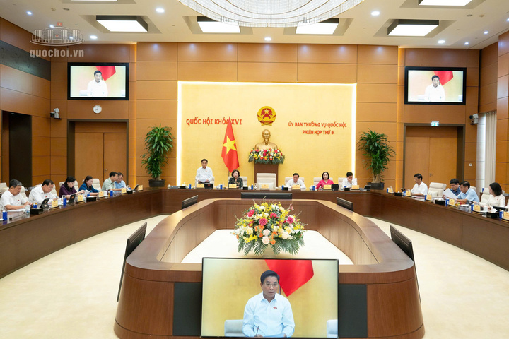 Ủy ban Thường vụ Quốc hội cho ý kiến về dự án Luật sửa đổi, bổ sung một số điều của Luật Quản lý, sử dụng vũ khí, vật liệu nổ và công cụ hỗ trợ, Luật Phòng cháy, chữa cháy và cứu nạn, cứu hộ.