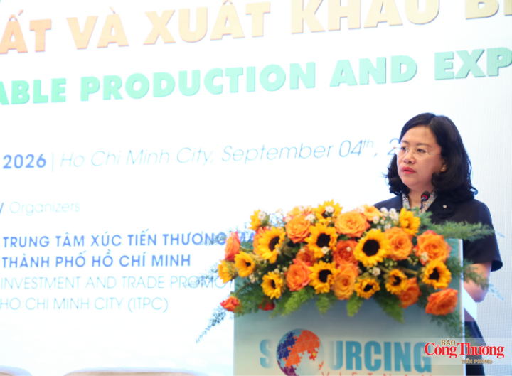 Bà Đỗ Thị Minh Trâm, Phó Cục trưởng Cục Đổi mới sáng tạo, Chuyển đổi xanh và Khuyến công (Bộ Công Thương).