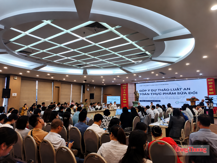 Hội thảo góp ý hoàn thiện Dự thảo Luật An toàn thực phẩm (sửa đổi), do Liên đoàn Thương mại và Công nghiệp Việt Nam (VCCI) và Ủy ban Khoa học, Công nghệ và Môi trường của Quốc hội tổ chức chiều 4/9.