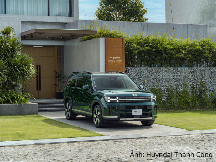 Santa Fe là dòng xe nhận ưu đãi cao nhất tháng 9 của Hyundai Thành Công.