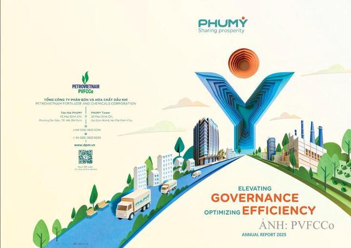 Báo cáo thường niên 2025 PVFCCo - Phú Mỹ. Ảnh: PVFCCo