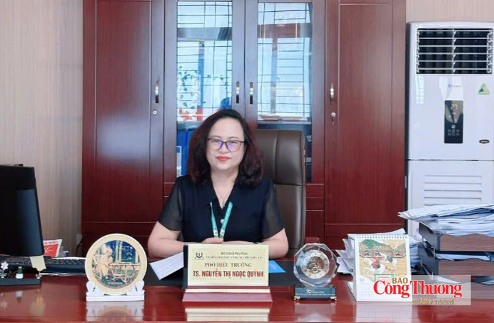 Tiến sĩ Nguyễn Thị Ngọc Quỳnh, Phó Hiệu trưởng Trường Đại học Công nghiệp Việt Trì.