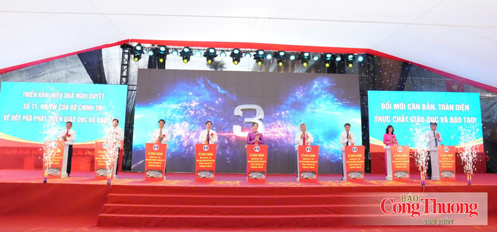Nghi lễ khánh thành và khai giảng năm học mới 2026 - 2027 tại Trường Phổ thông nội trú Tiểu học và Trung học cơ sở Petrovietnam - Phong Thổ.