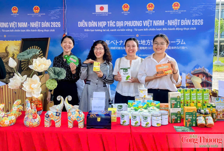 Các doanh nghiệp tham gia giới thiệu, trưng bày sản phẩm tại Diễn đàn hợp tác địa phương Việt Nam - Nhật Bản năm 2026