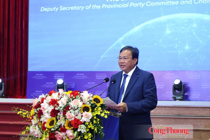 Chủ tịch UBND tỉnh Tây Ninh Lê Văn Hẳn phát biểu tại hội nghị