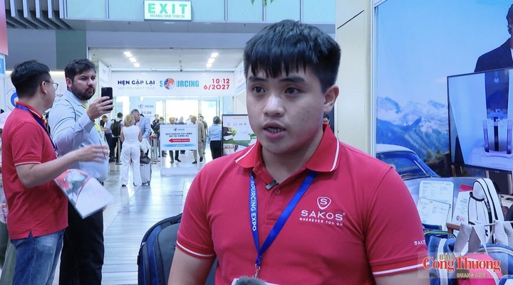 Ông Nguyễn Việt Dũng, đại diện Công ty Cổ phần Sakos.