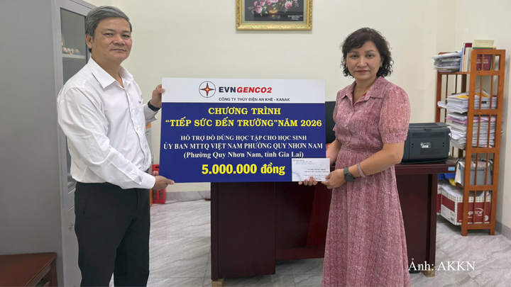 Chương trình “Tiếp sức đến trường” là hoạt động an sinh xã hội thường niên, ý nghĩa của Công ty Thủy điện An Khê – Ka Nak