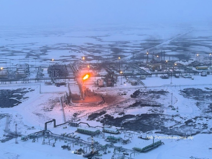 Công ty Liên doanh Rusvietpetro điều hành khai thác 4 lô dầu khí tại Nhenhesky, Liên bang Nga - Ảnh: Petrovietnam cung cấp