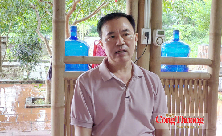 Ông Nguyễn Mạnh Hải (sinh năm 1969), thôn Đan Thê, xã Bất Bạt, TP. Hà Nội