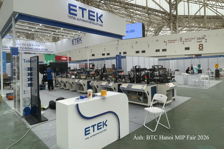 Hanoi MIP Fair 2026 diễn ra từ ngày 9–11/9 tại VEC Hà Nội mở ra cơ hội giao thương lớn cho doanh nghiệp trong và ngoài nước.