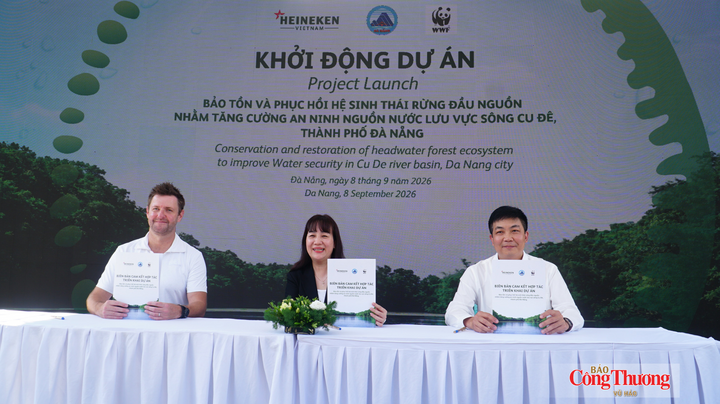 Khởi động dự án bảo tồn và phục hồi hệ sinh thái rừng đầu nguồn nhằm tăng cường an ninh nguồn nước lưu vực sông Cu Đê (TP. Đà Nẵng).