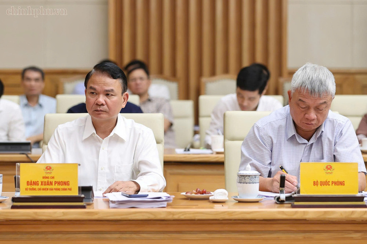 Các đại biểu tham dự cuộc họp - Ảnh: chinhphu.vn/Nhật Bắc