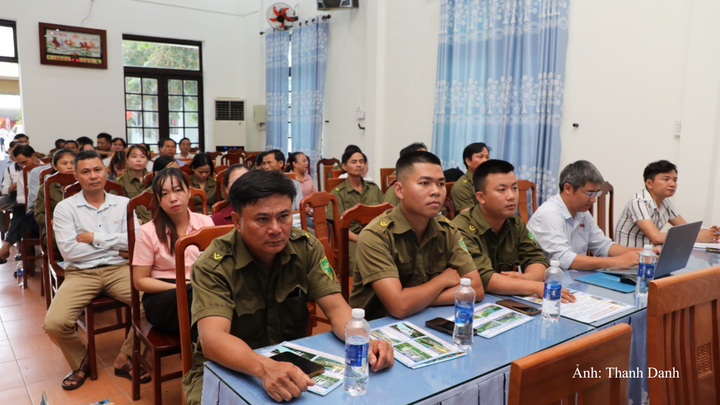 Hội nghị tại xã Vu Gia.
