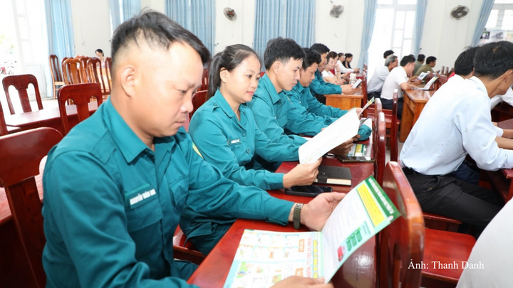 Hội nghị tại xã Hà Nha.