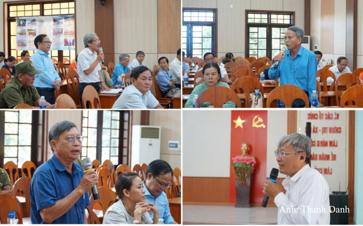 Trao đổi, thảo luận tại các hội nghị.