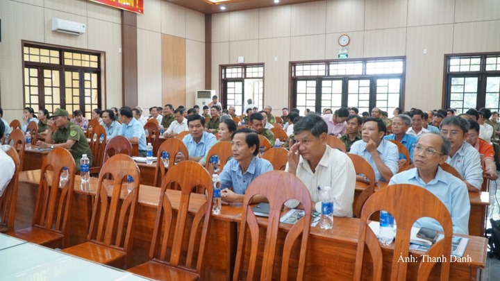 Hội nghị tại xã Vu Gia.
