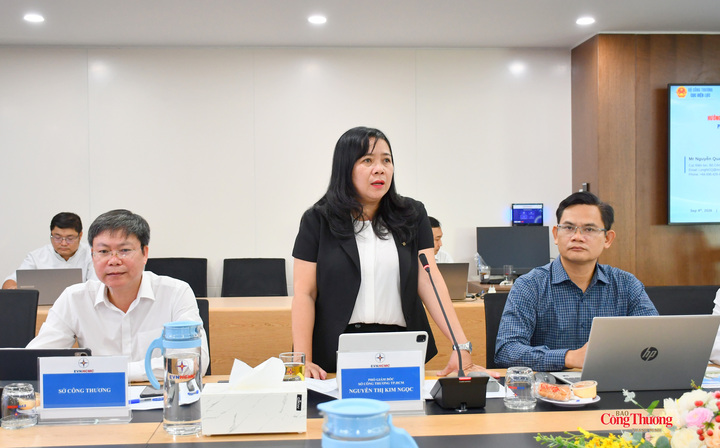 Bà Nguyễn Thị Kim Ngọc, Phó Giám đốc Sở Công Thương TP. Hồ Chí Minh.