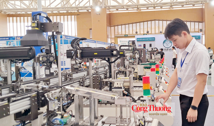 Gian hàng Công ty CP Giải pháp tự động hóa ETEK tại Hanoi MIP Fair 2026.