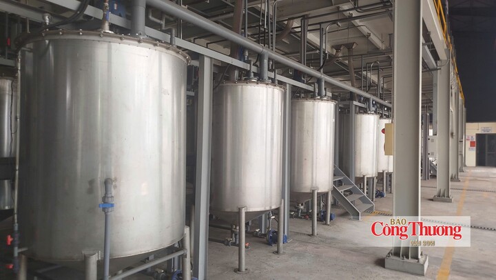 Dây chuyền sản xuất của Công ty cổ phần Tư vấn xây dựng và công nghệ mỏ.