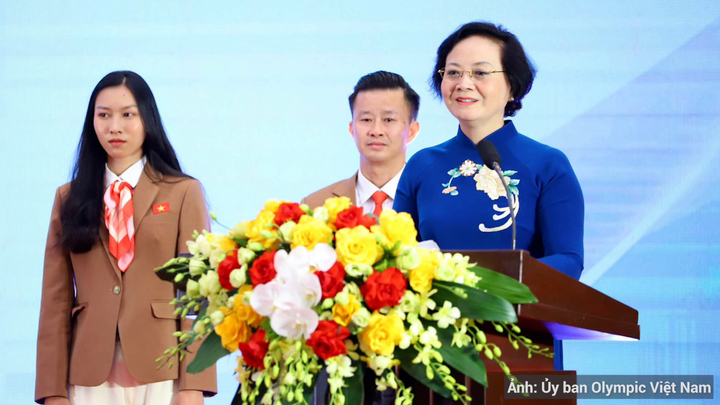 Phó Thủ tướng Chính phủ Phạm Thị Thanh Trà phát biểu tại lễ khai mạc.