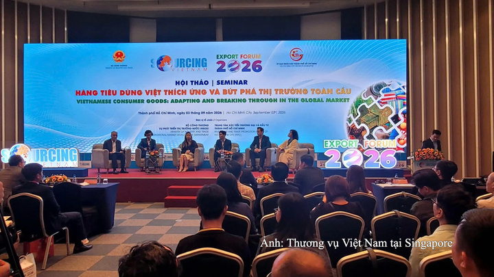 Chủ tịch Hiệp hội doanh nghiệp nhỏ và vừa Singapore (ASME) tham dự tọa đàm trong khuôn khổ chương trình Việt Nam International Sourcing tại TP. Hồ Chí Minh, tháng 9/2026.