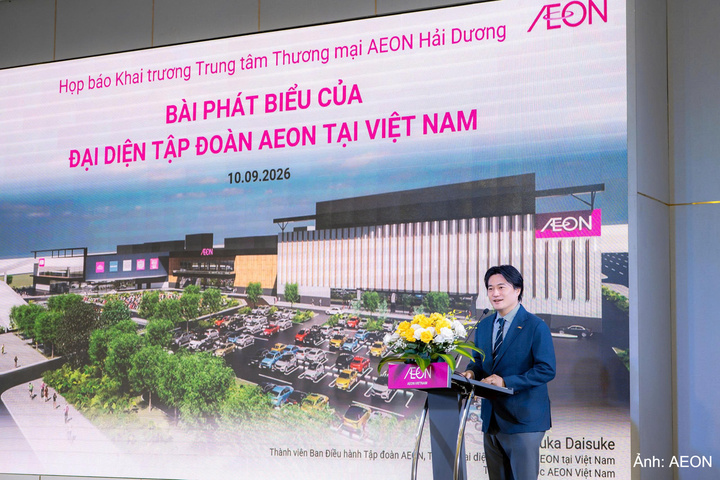Ông Tezuka Daisuke, Thành viên Ban điều hành Tập đoàn, Trưởng đại diện AEON tại Việt Nam, kiêm Tổng Giám đốc AEON Việt Nam.